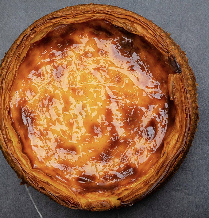 Le flan à la vanille de Madagascar - Théo Chereau Pâtisserie - La Rochelle