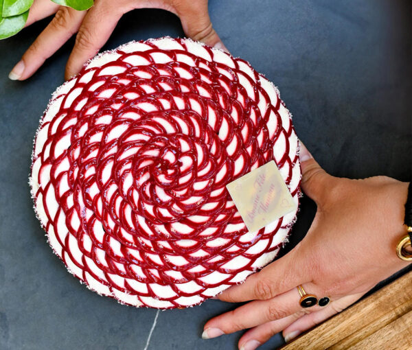 Fleur de framboise à partager - Théo Chereau Pâtisserie - La Rochelle