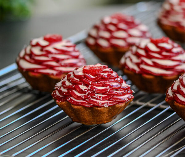 Fleur de framboise - Théo Chereau Pâtisserie - La Rochelle