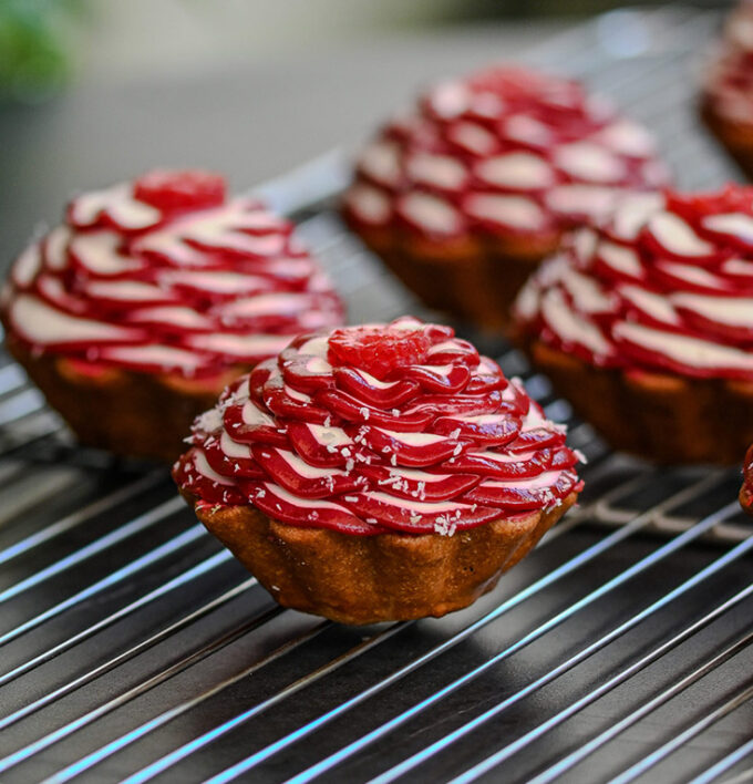 Fleur de framboise - Théo Chereau Pâtisserie - La Rochelle