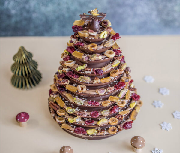 Sapin mendiants - Théo Chereau Pâtisserie - La Rochelle